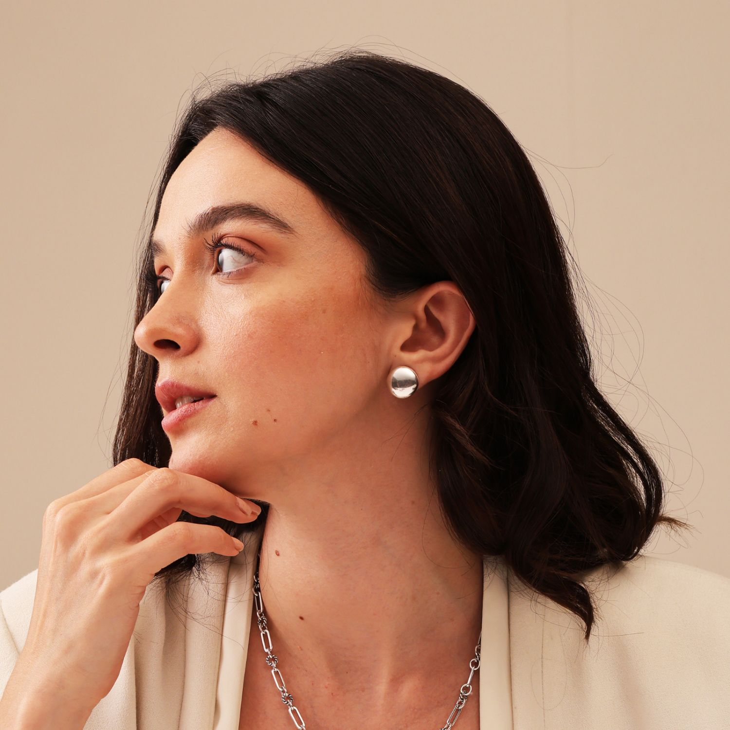 Omega-Clip Large Earrings