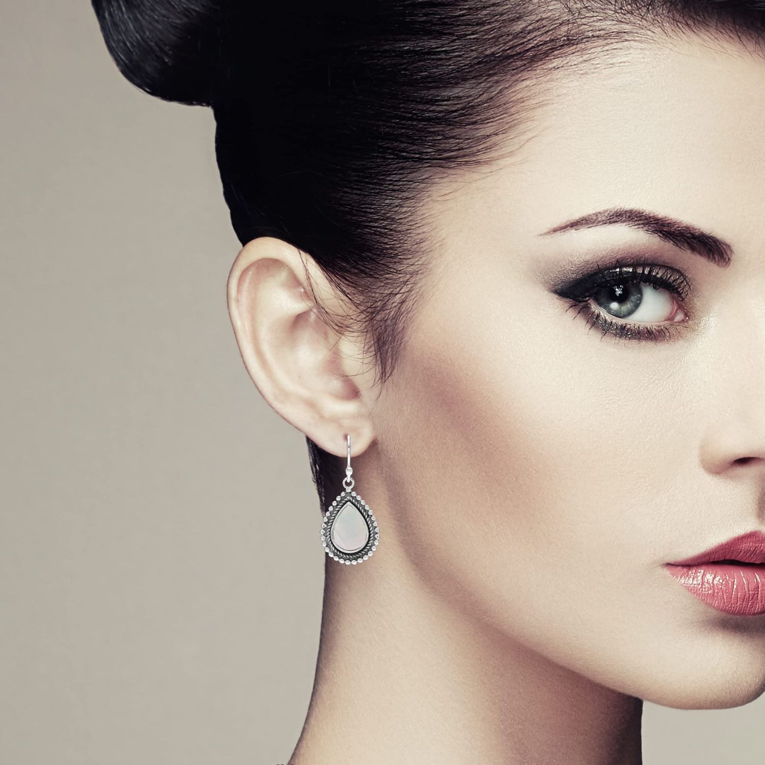 Mother of Pearl Drop Earrings