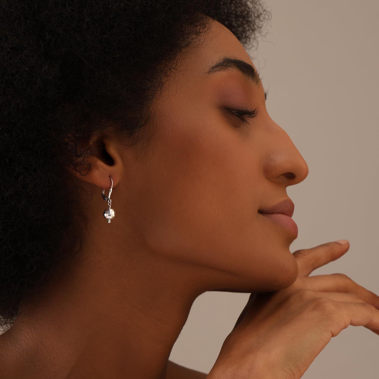 Disco Ball Drop Dangle Earring